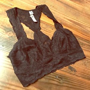 Intimately Free People bralette in Black- small